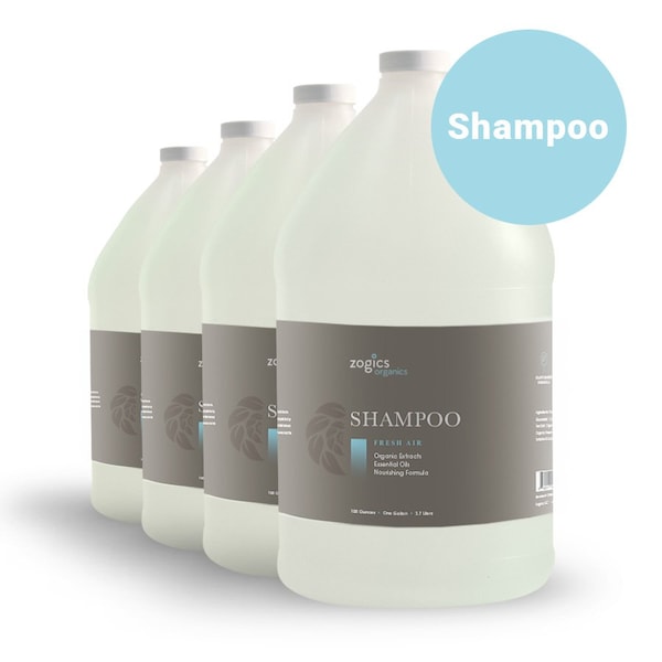 Zogics Organics Shampoo, Fresh Air, 4PK OSFA128-4 - main